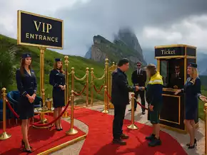 Drehkreuz-Posse in den Dolomiten: Internet macht sich lustig