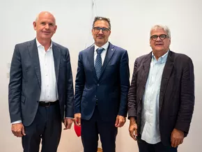 SIAG: Kompatscher empfängt Verwaltungsrats-Präsident Schneebacher