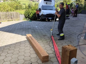 Lieferwagen im Passeiertal auf Abwegen