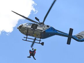 Felssturz in süddeutschem Nationalpark: Wandernde gerettet