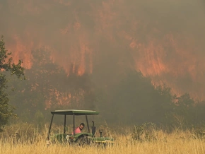 Waldbrände in Spanien am Abflauen