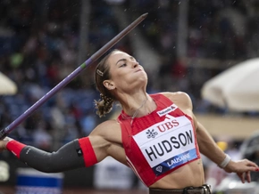 Regen bremst Speerwerferin Hudson bei Diamond League