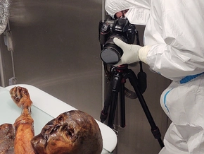 3D-Dokumentation von Ötzis Mumie in Peru vorgestellt