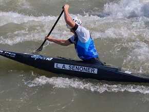 Lars Senoner siegt im C1 beim ECA Finale in Bratislava
