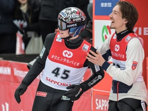 Skispringer Lindvik, Forfang fassen dreimonatige Sperren aus