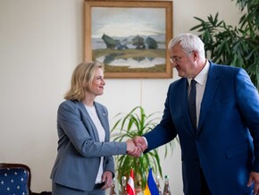 Meinl-Reisinger trifft ukrainischen Außenminister in Odessa