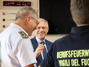 Regierungskommissär Cusumano dankt für Einsatz rund um die Uhr