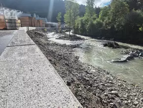 Wildbachverbauung erhöht Hochwasserschutz in Olang