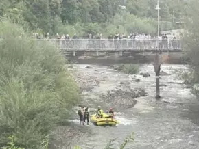 Die Talfer kann lebensgefährlich sein