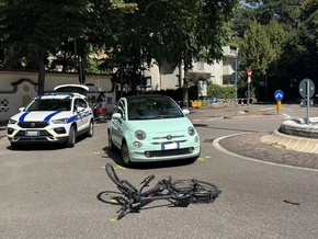 Radfahrer bei Unfall in Meran verletzt