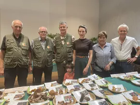 Bürgermeisterin bei Eröffnung der Pilzausstellung in Meran