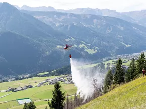 Euregio-Waldbrandübung: Löschhubschrauber über Grenzen hinweg im Test