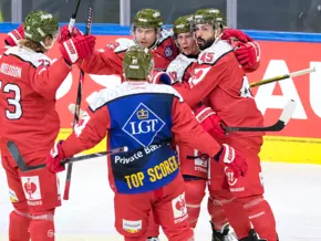 Bozen feiert CHL-Overtime-Sieg gegen Kometa Brno