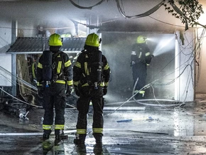 Garagenbrand in Meran