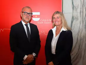 Corrarati empfängt Führung der Bozner Stahlwerke