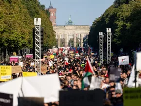 Berlin: 100.000 Demonstranten gegen Israels Vorgehen in Gaza
