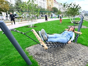 Naschpark am Wiener Naschmarkt ist fertig