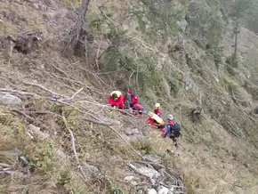 Naturns: Jäger stürzt rund 80 Meter in die Tiefe
