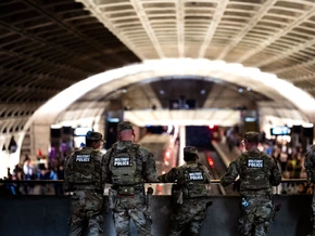 Demonstration in Washington gegen Einsatz der Nationalgarde