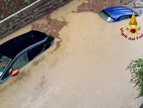 Schwere Unwetter in Norditalien