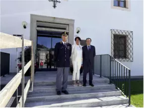 Quästor Giuseppe Ferrari besucht Innichen