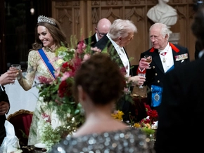 Charles betont bei Trump-Besuch Ukraine-Hilfe