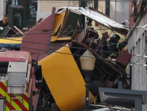 Standseilbahn in Lissabon entgleiste: Mindestens 15 Tote