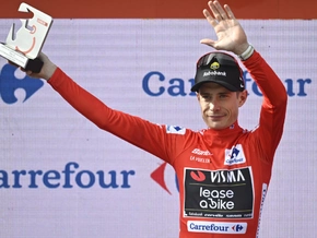 Vingegaard bei Vuelta wieder in Rot, Gall behauptet Platz 5