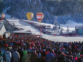 40. Jubiläum des Ski-Weltcups auf der Gran Risa Piste
