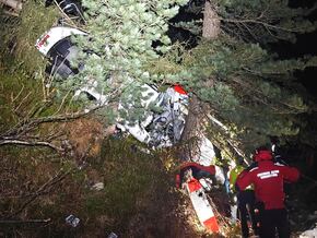 Hubschrauber-Absturz im Fanes-Gebiet in den Dolomiten