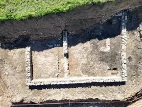 Römer-Gebäude in Neumarkt ausgegraben