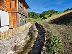 Wildbachverbauung sichert Bäche in Blumau, Obereggen und Altrei