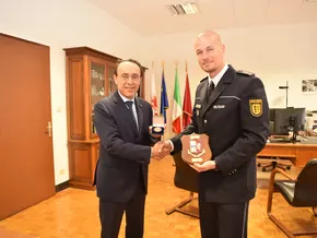 Deutsche Polizeibeamte hospitieren in Südtirol