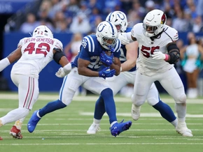 Colts mit Raimann bezwingen in NFL Cardinals 31:27