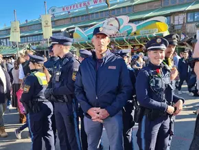 Italienische Polizei hilft beim Oktoberfest mit