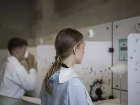 Inhalationen mit Thermalwasser in der Therme Meran