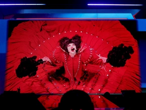 Lady Gaga am Mailänder Set von “Der Teufel trägt Prada 2”