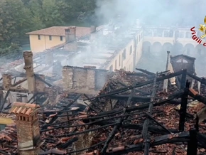Lombardei: Kloster wird Raub der Flammen