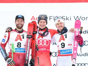 Odermatt siegt im Sölden-Riesentorlauf vor Schwarz