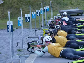 Deutsche Biathlon-Asse in Martell