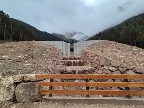 Wildbachverbauung erhöht Hochwasserschutz im Schlerngebiet