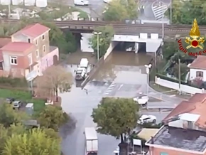 Toskana: Überschwemmungen in Massa Carrara