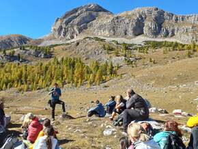 Exkursion auf Fanes-Hochebene