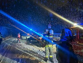 Winterlicher Rutschunfall auf der Brennerstraße