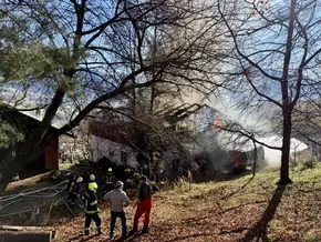 Hof in Spinges in Flammen: Beachtlicher Schaden