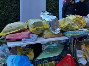 Caritas sammelt Decken und Schlafsäcke für Menschen auf der Straße