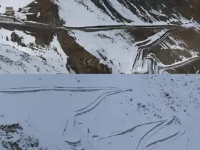 Stilfser Joch hat in zehn Tagen völlig das Gesicht verändert