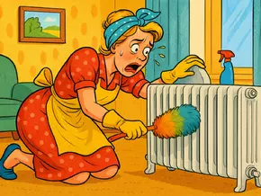 Das unsichtbare Problem am Heizkörper