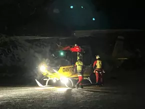 Schneeschuhwanderer aus Deutschland in der Nacht in Bergnot geraten