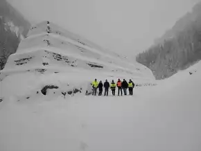 Bau zweier Schutzdämme in Rein in Taufers abgeschlossen